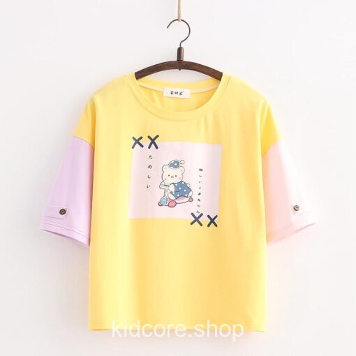 Cartoon Japan Bear Cute T-Shirt