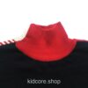 Kidcore Vintage TV Geometric Turtleneck Sweater
