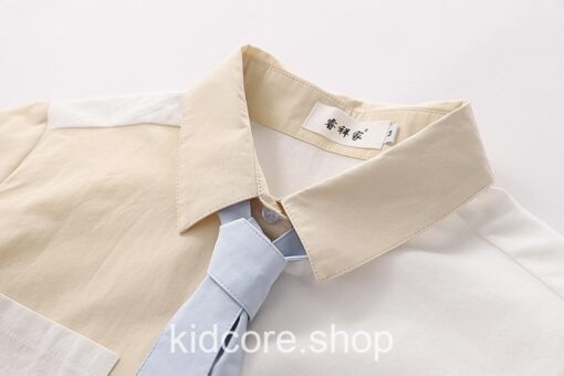 Kidcore Colorful Harajuku Bear Print Summer Pocket Shirt 10