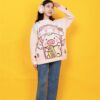 Aesthetic Kidcore Cartoon Flying Pig Embroidery Knitted Sweater 10