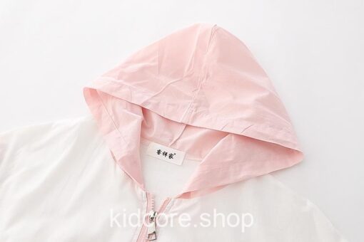 Kidcore Strawberry Print Thin Zipper Hooded Jacket 9