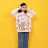 Aesthetic Kidcore Cartoon Flying Pig Embroidery Knitted Sweater 9