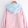 Blue Pink Star Candy Kidcore Jacket 6