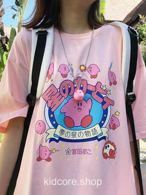 Harajuku Kawaii Anime Cute Kidcore T-shirt 3