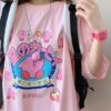 Harajuku Kawaii Anime Cute Kidcore T-shirt 16