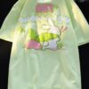 Sweet Rabbit Bunny Print Kidcore T Shirt 6