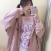 Kidcore Bunny Anime Kawaii Harajuku Cute Print T Shirt 6