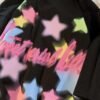 Stars Colorful Print Kidcore T-Shirt 3