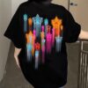 Harajuku Graphic Vintage Grunge Star Print Tee T-Shirt 11