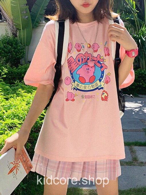 Harajuku Kawaii Anime Cute Kidcore T-shirt 15